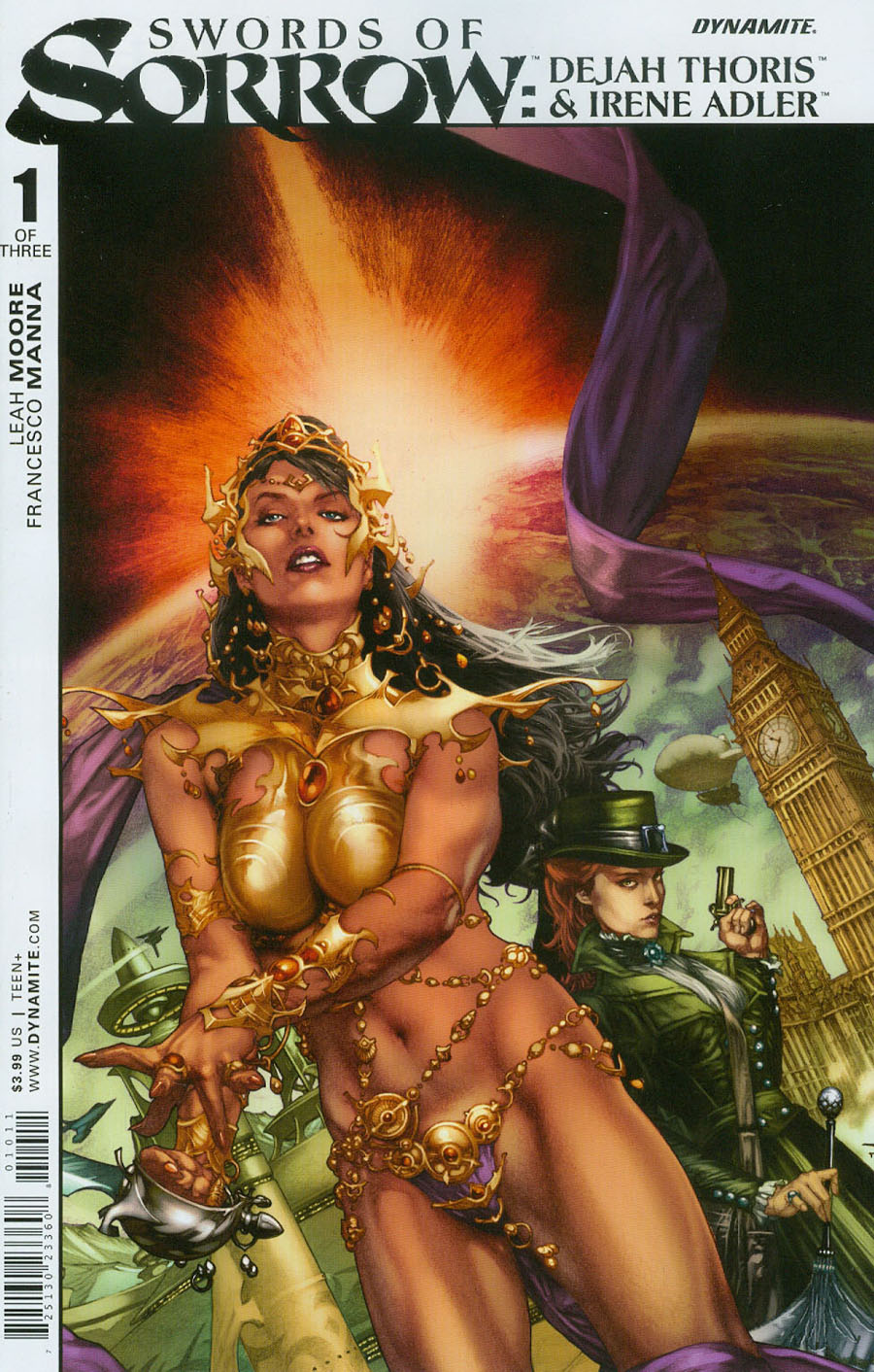 Swords Of Sorrow Dejah Thoris & Irene Adler #1 Cover A Regular Jay Anacleto Cover