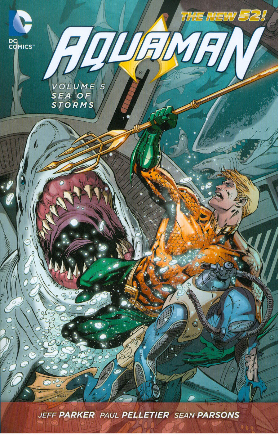 Aquaman (New 52) Vol 5 Sea Of Storms TP