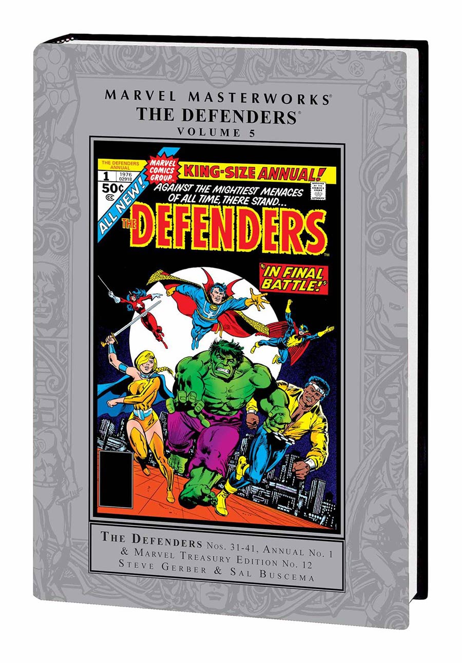 Marvel Masterworks Defenders Vol 5 HC Regular Dust Jacket