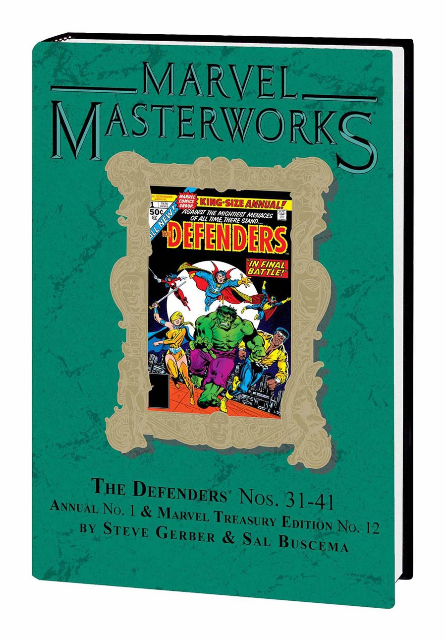 Marvel Masterworks Defenders Vol 5 HC Variant Dust Jacket