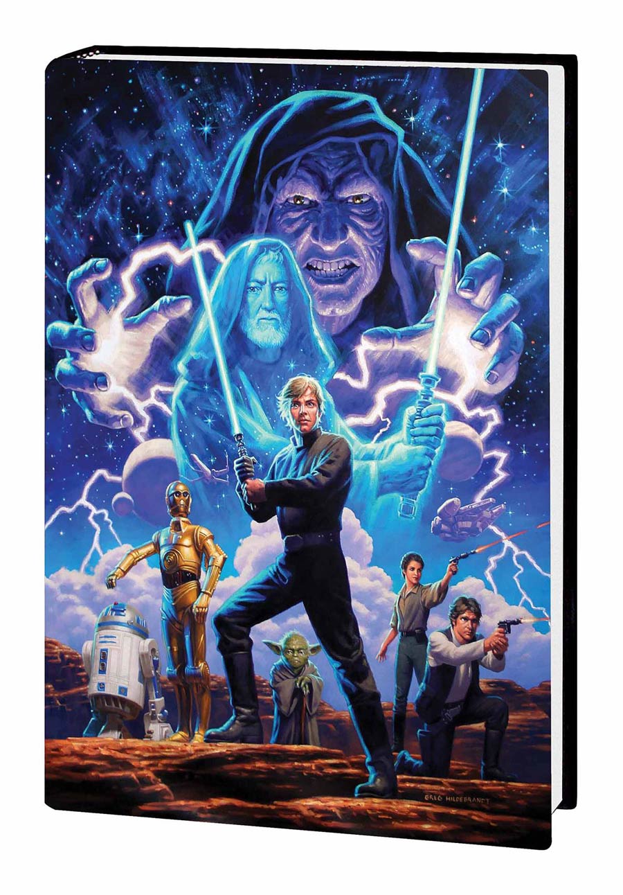 Star Wars Original Marvel Years Omnibus Vol 3 HC Direct Market Hildebrandt Brothers Variant Cover
