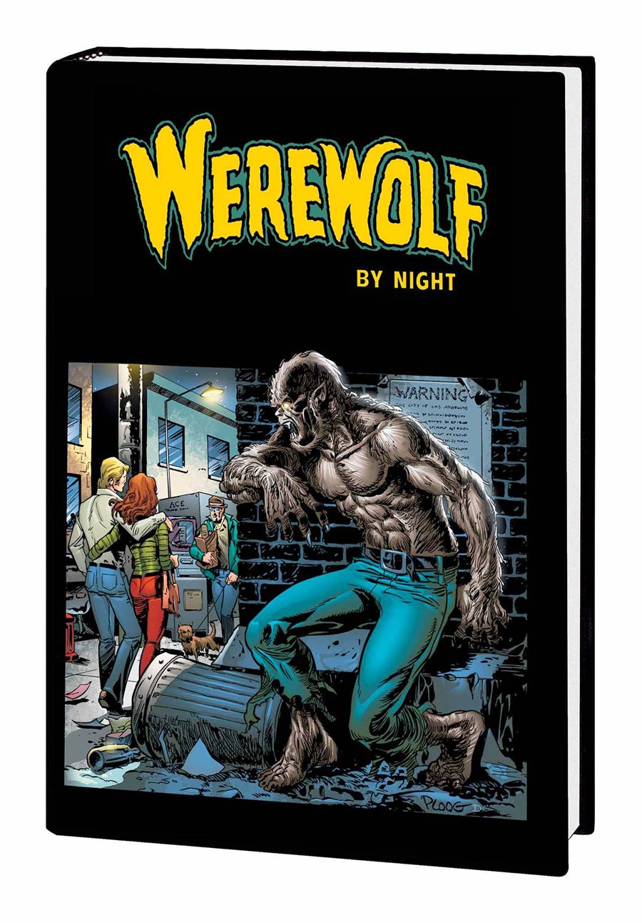 Werewolf By Night Omnibus HC Book Market Mike Ploog Cover