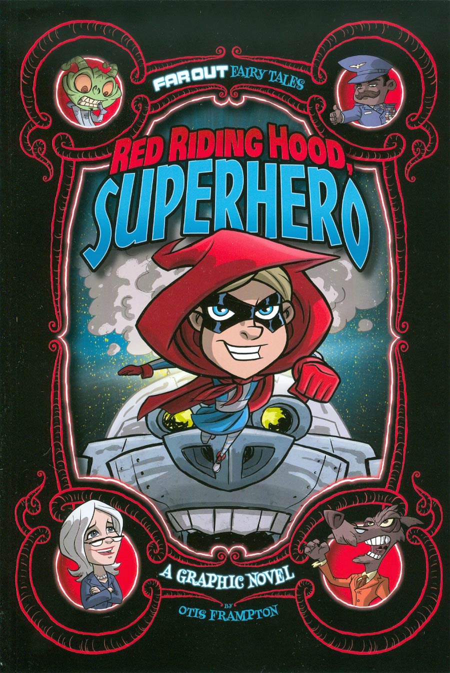 Far Out Fairy Tales Red Riding Hood Superhero GN