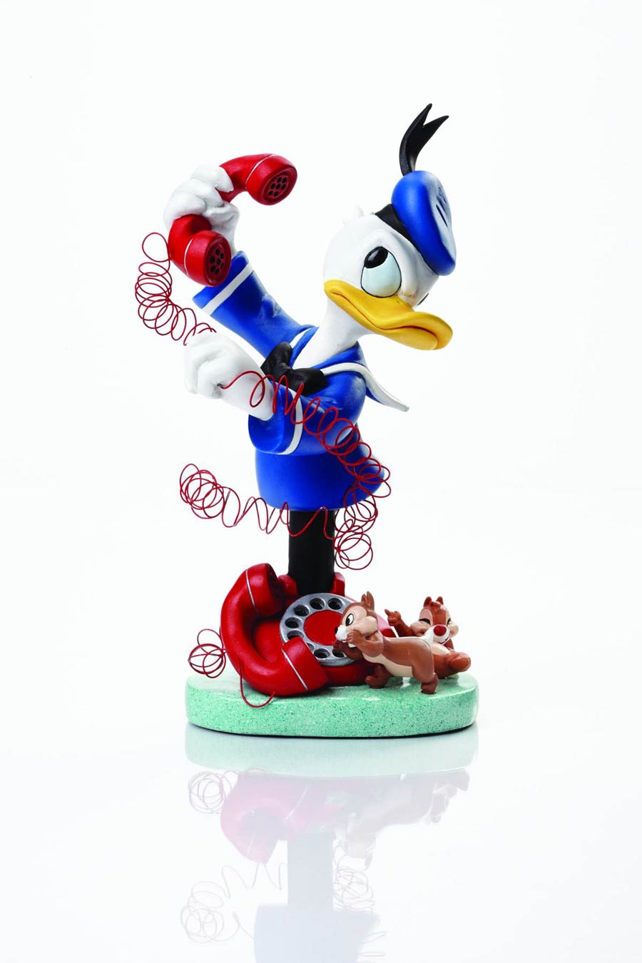 Grand Jester Donald With Chip & Dale Mini Bust