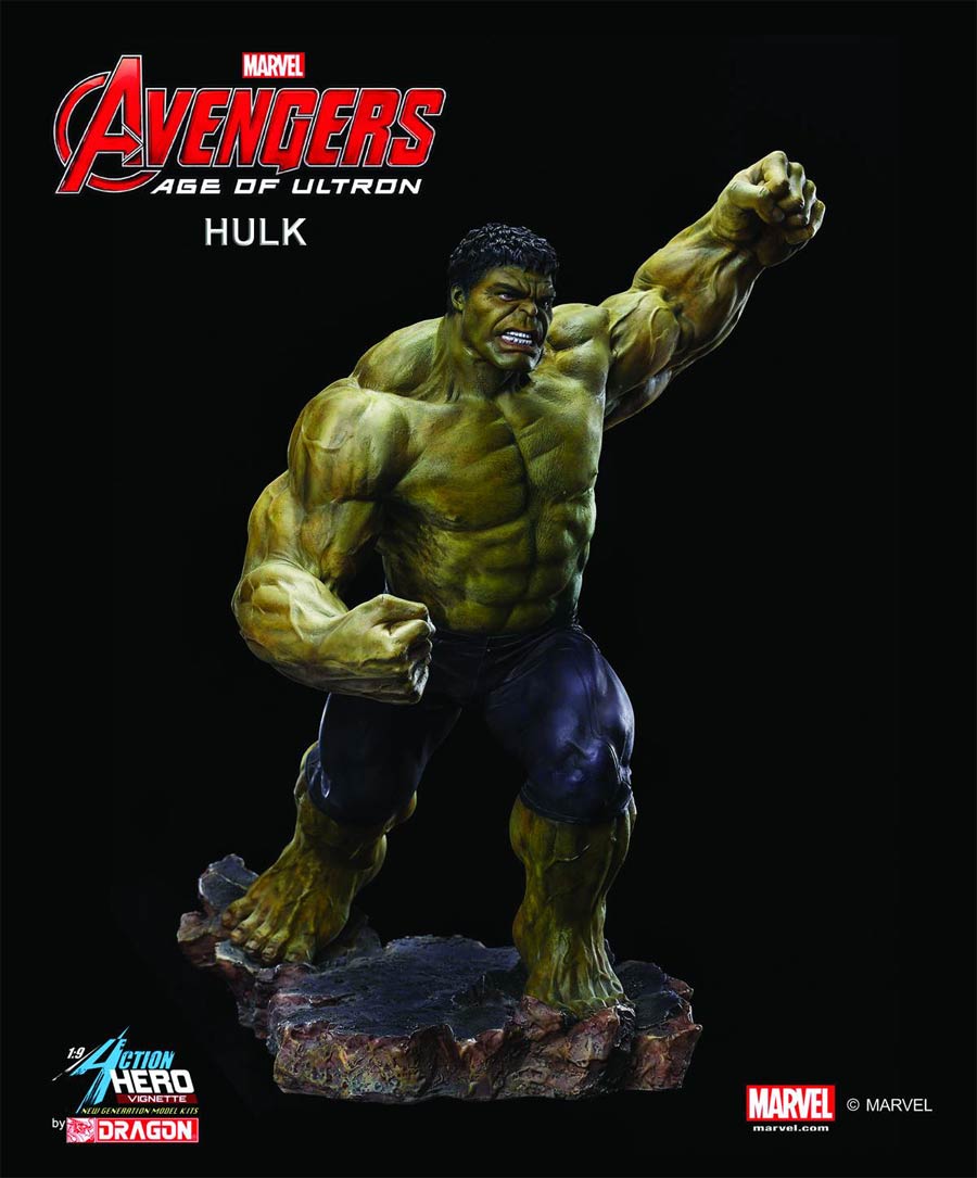 Avengers Age Of Ultron Hulk Action Hero Vignette Action Figure