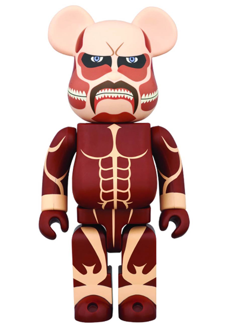 Attack On Titan Colossal Titan 1000 Percent Bearbrick