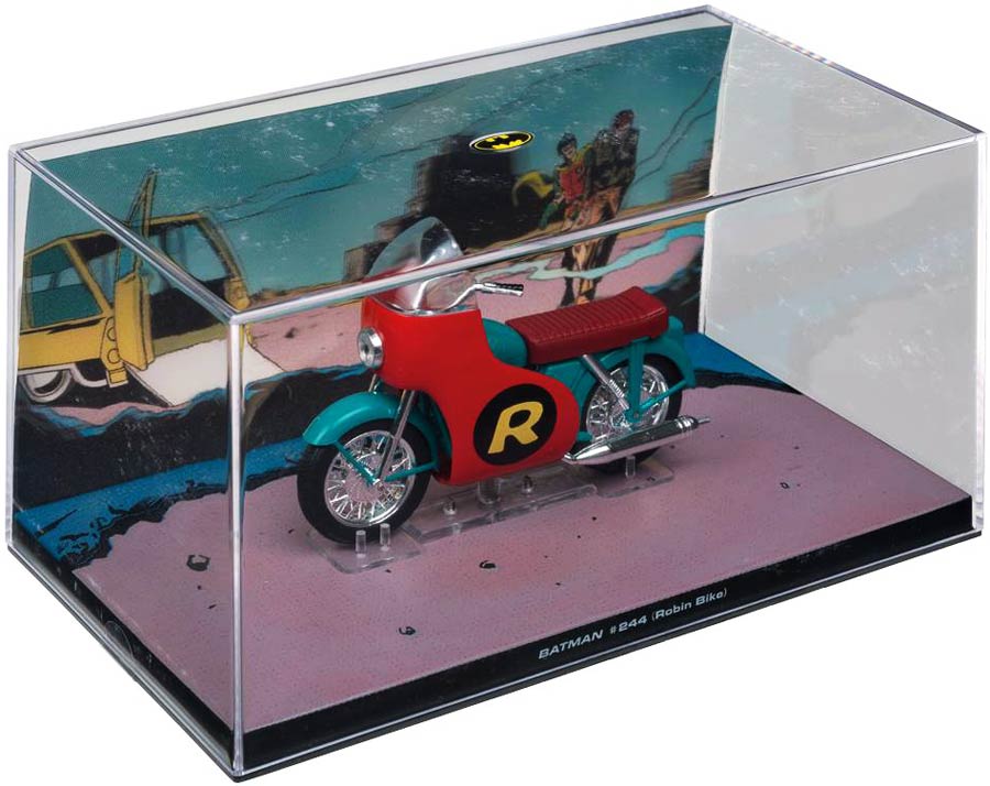 DC Batman Automobilia Collection Magazine #62 Batman #244 Robin Bike