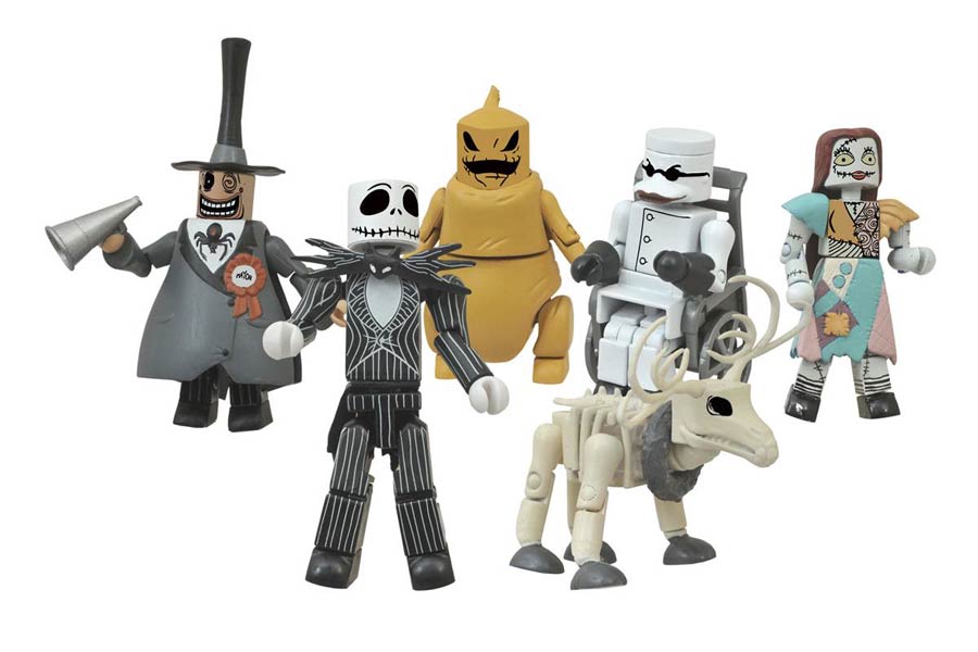 Nightmare Before Christmas Minimates Series 1 Counter Display