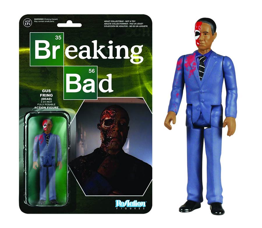 ReAction Breaking Bad Dead Gustavo Fring 4-Inch Action Figure