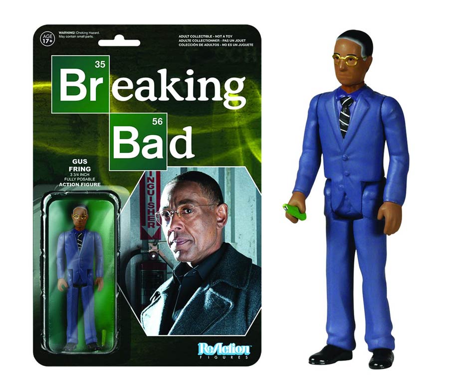 ReAction Breaking Bad Gustavo Fring 4-Inch Action Figure