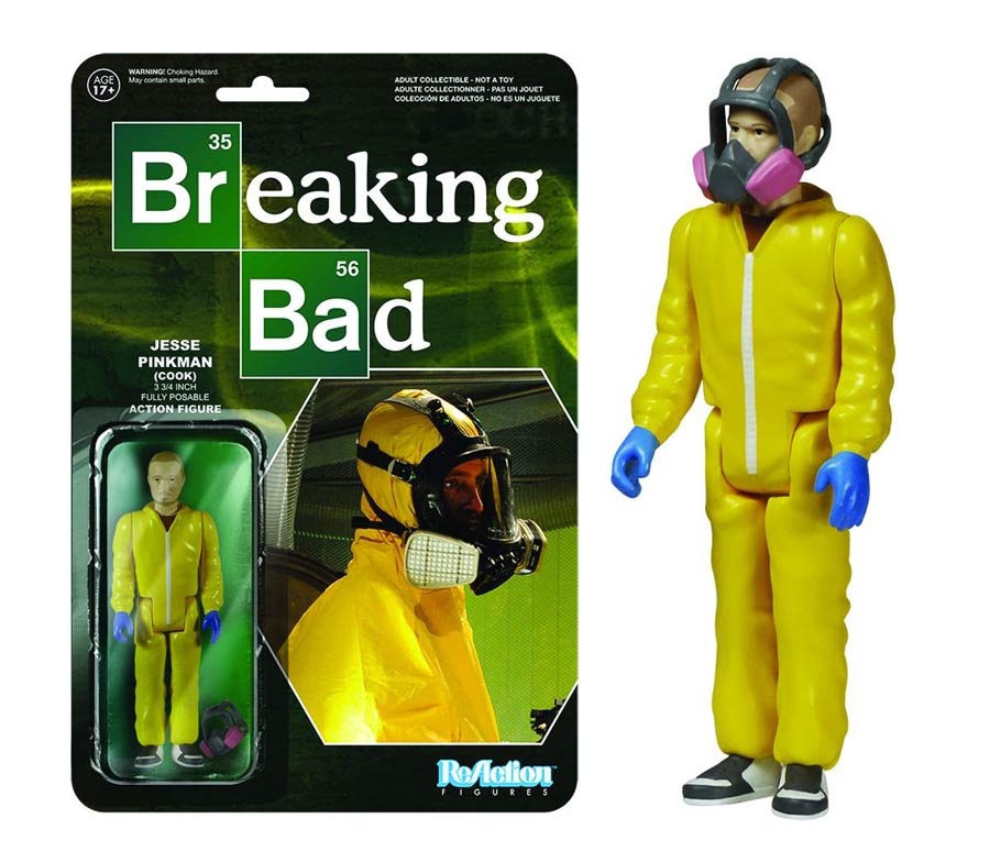 ReAction Breaking Bad Jesse Pinkman Cook 4-Inch Action Figure
