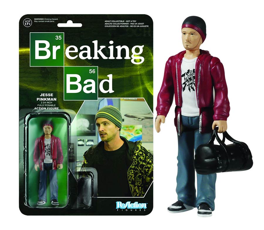 ReAction Breaking Bad Jesse Pinkman 4-Inch Action Figure