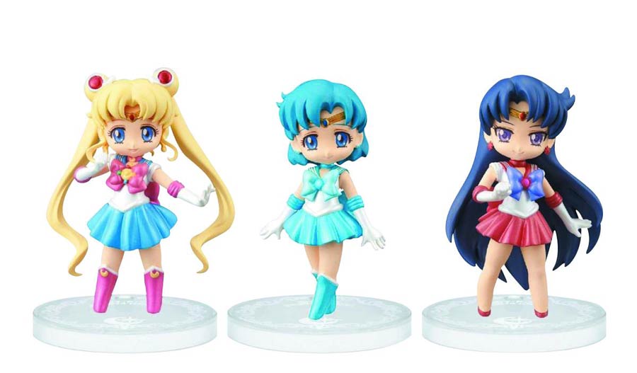 Sailor Moon Crystal Collectible Figure For Girls Vol 1 Action Figure Assortment Case