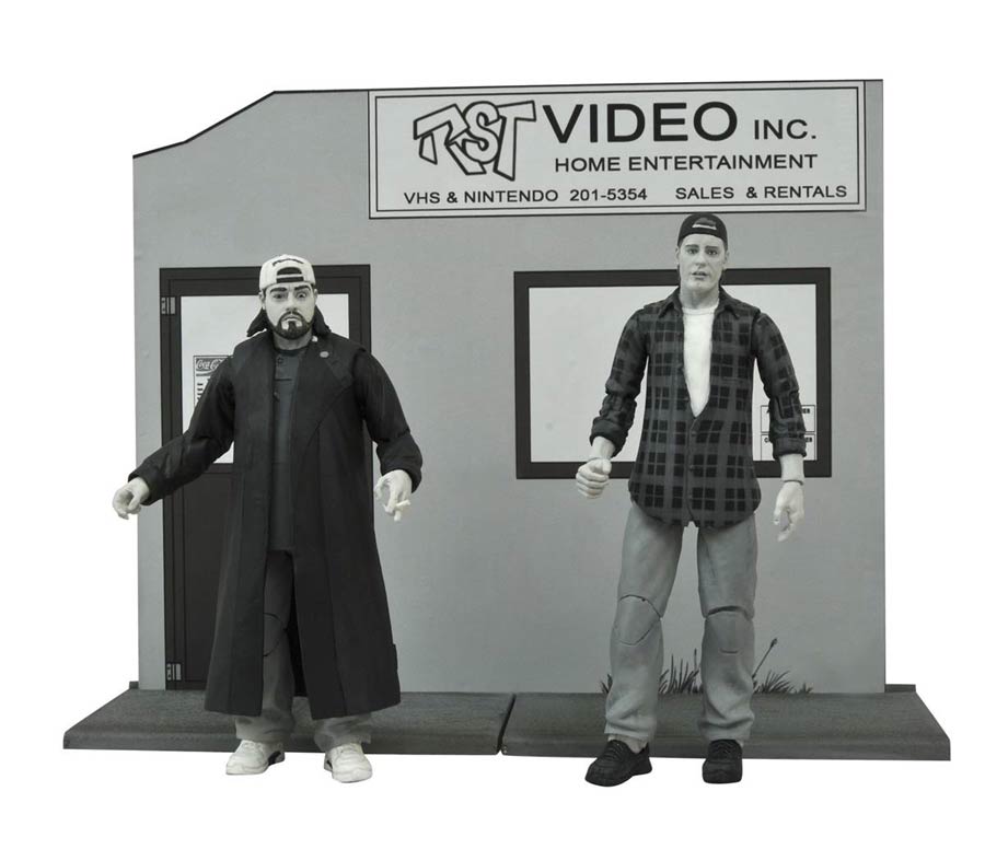 Clerks 20th Anniversary Select Black & White Series 2 Action Figure Assortment Case