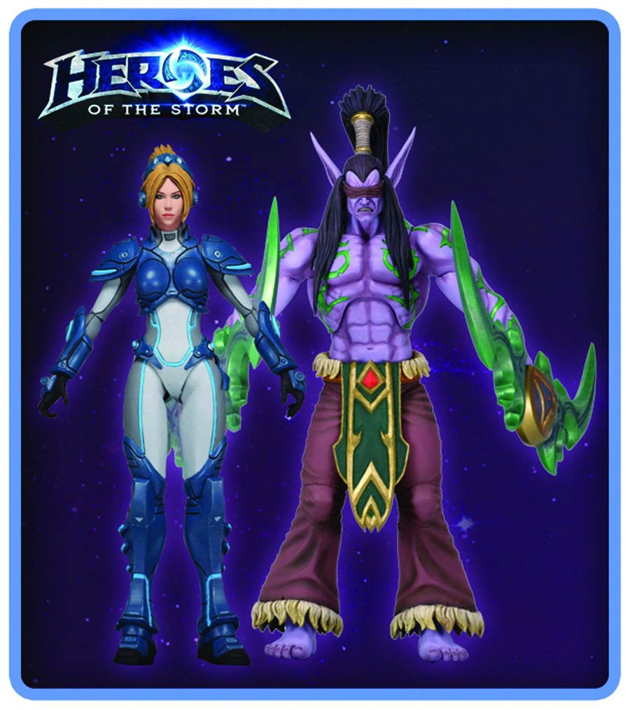 Heroes Of The Storm Series 1 Action Figure Assortment Case