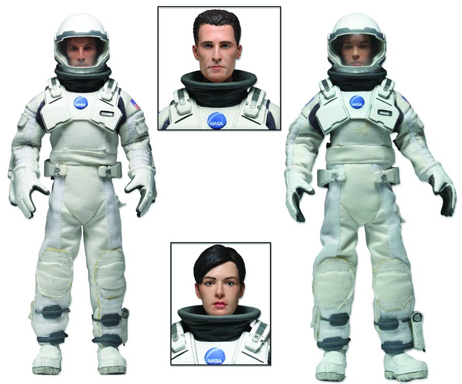 Interstellar 8-Inch Retro Action Figure 2-Pack