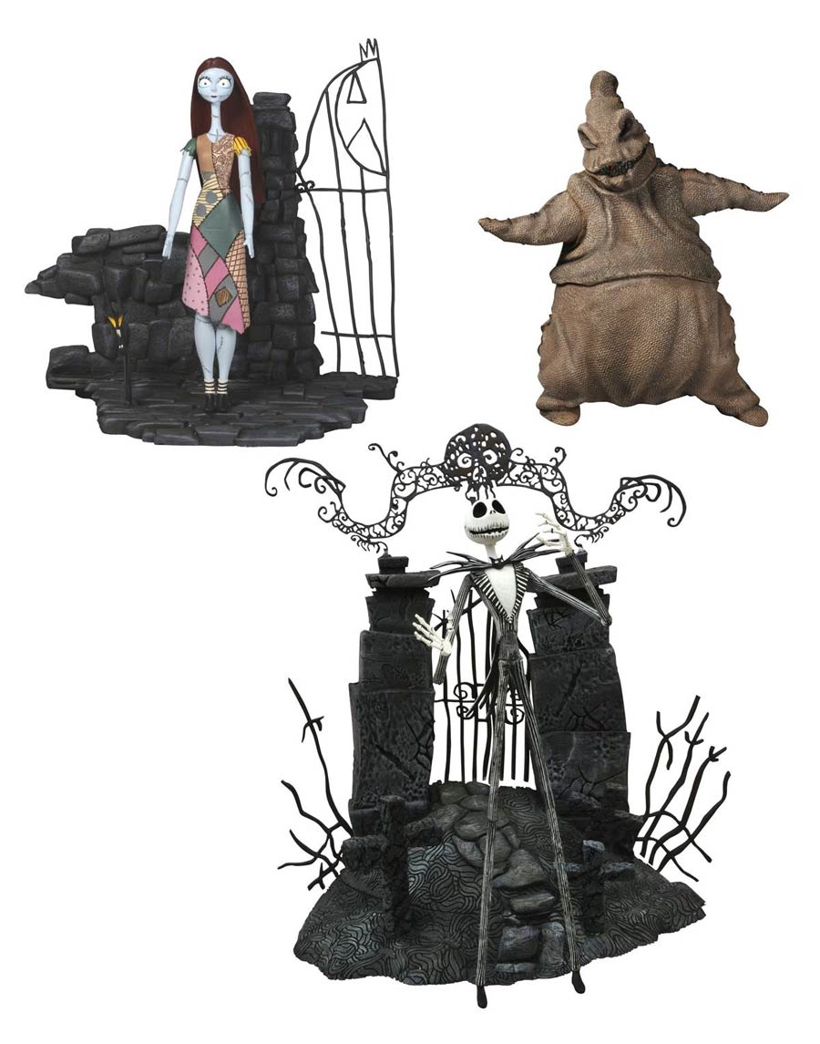 Nightmare Before Christmas Select Series 1 Action Figure Assortment Case