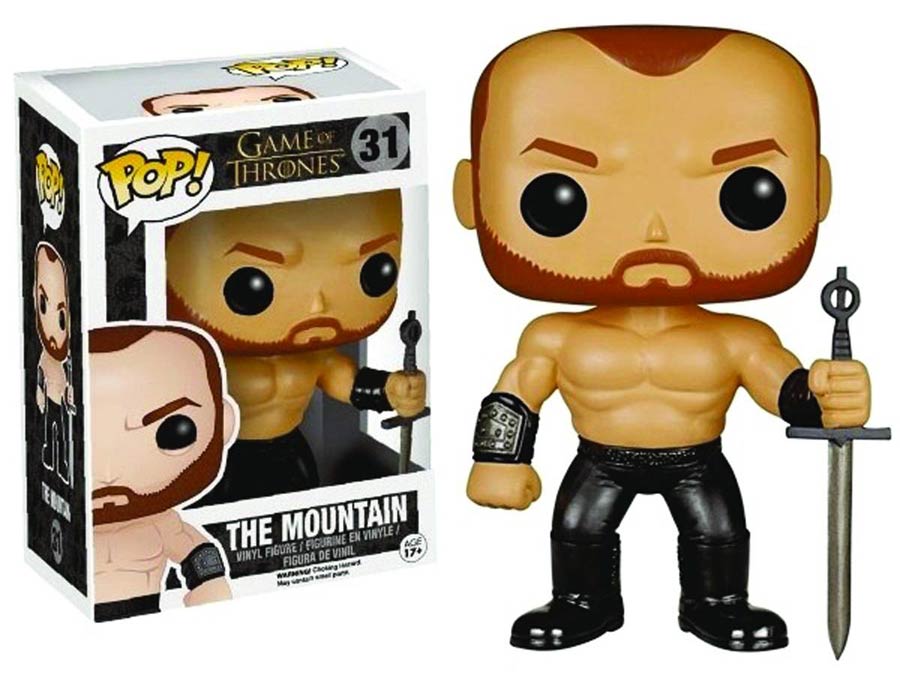 POP Television Game Of Thrones 31 The Mountain Vinyl Figure