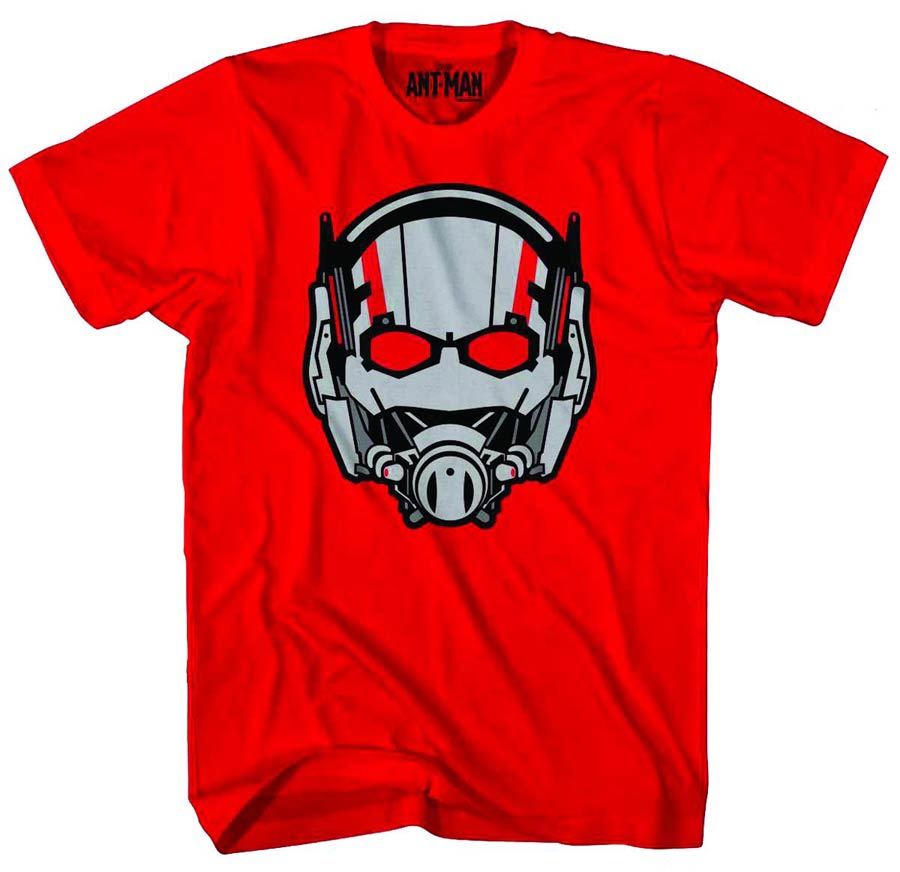 Ant-Man Ant Head Previews Exclusive Red T-Shirt Large