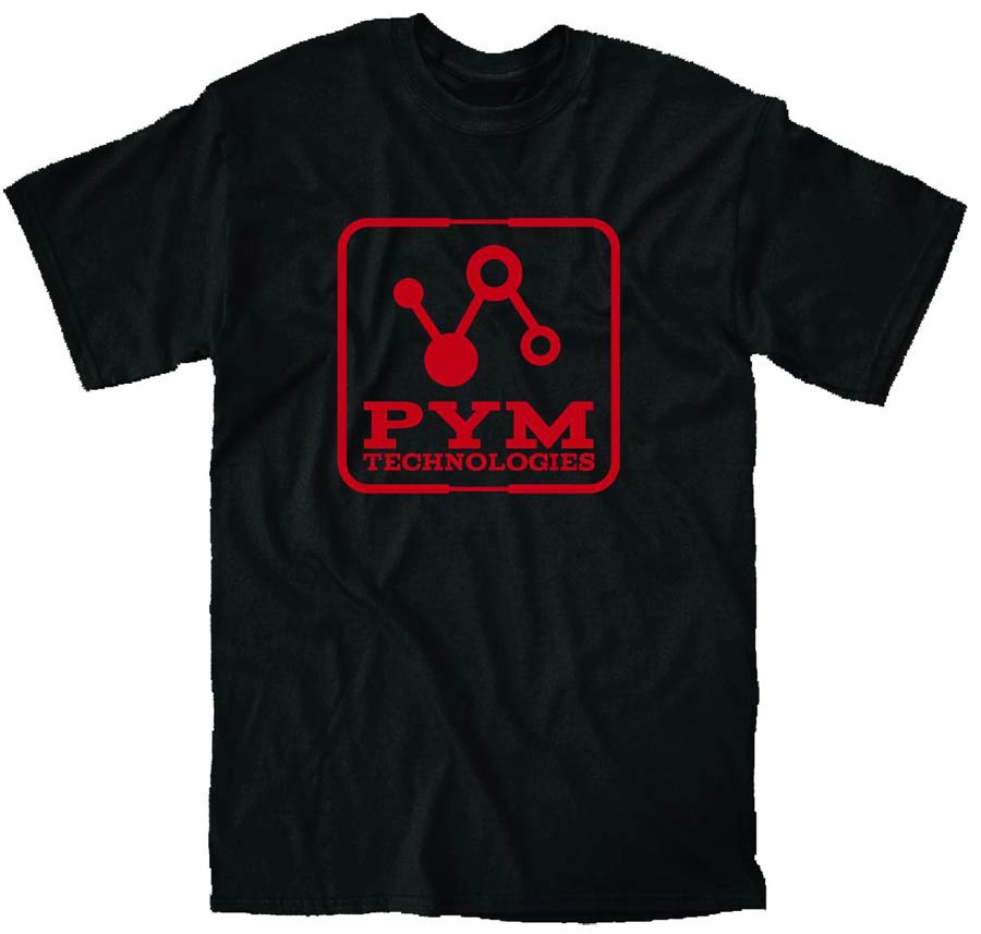 Ant-Man Pym Technologies Previews Exclusive Black T-Shirt Large