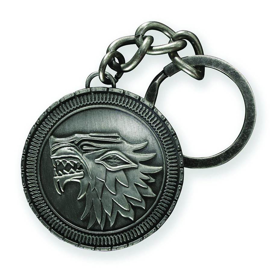 Game Of Thrones Stark Keychain