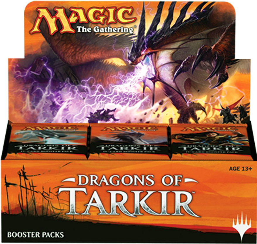 Magic The Gathering Dragons Of Tarkir Booster Display