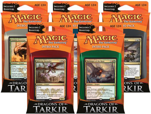 Magic The Gathering Dragons Of Tarkir Intro Pack Display