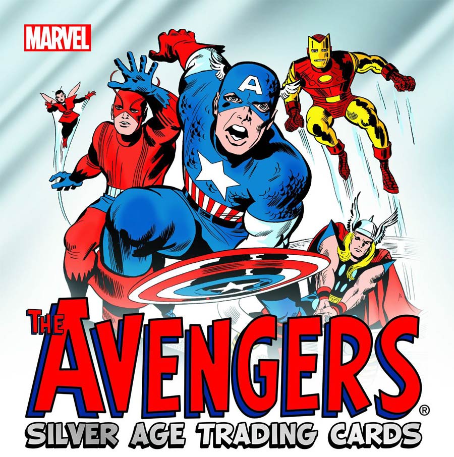 Marvel Avengers Silver Age Trading Cards Box