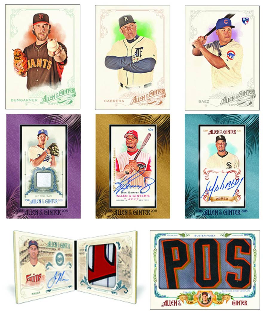 Topps 2015 Allen & Ginter Baseball Trading Cards Box