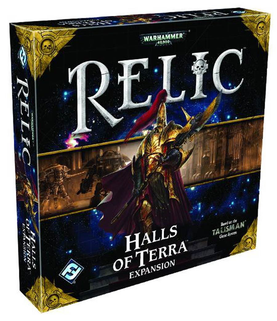 Warhammer 40000 Relic Board Game Halls Of Terra Board Game Expansion