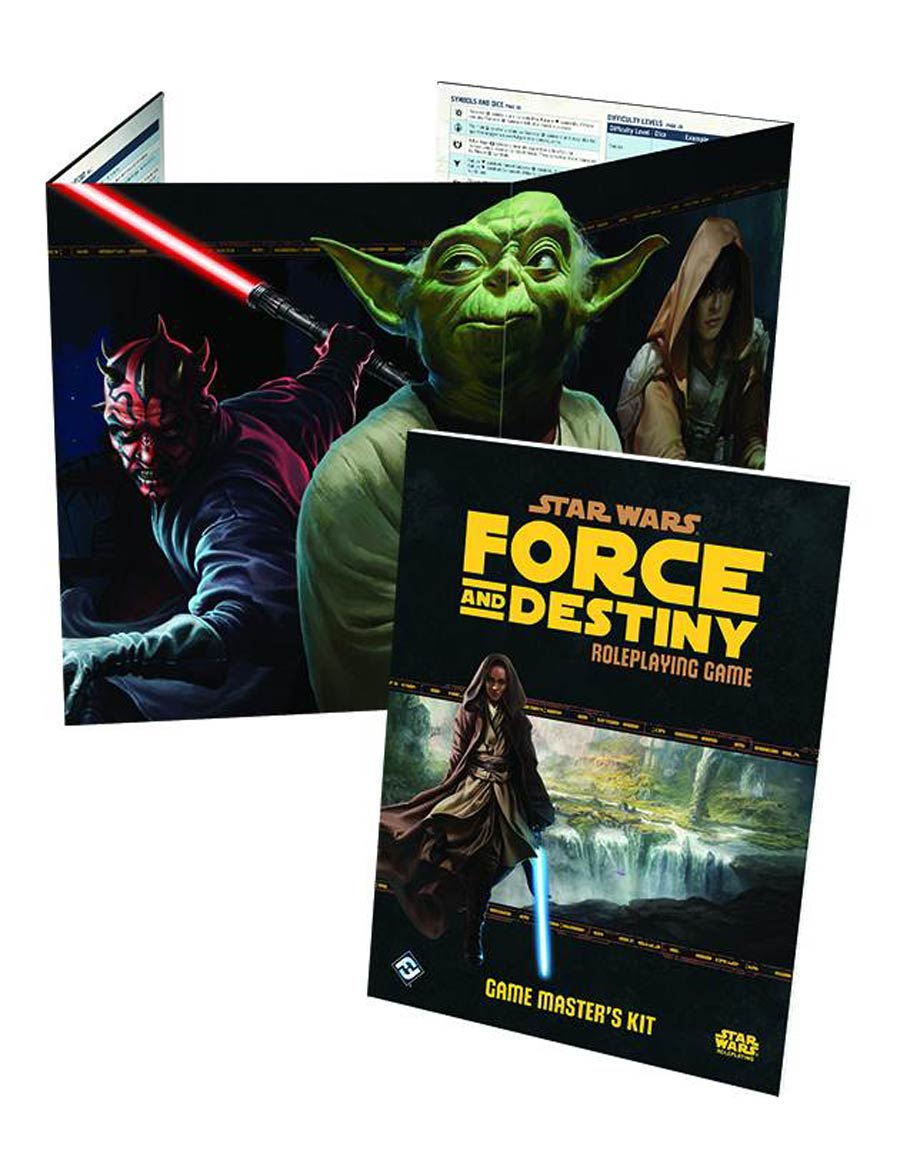 Star Wars Force And Destiny RPG Game Master Kit HC