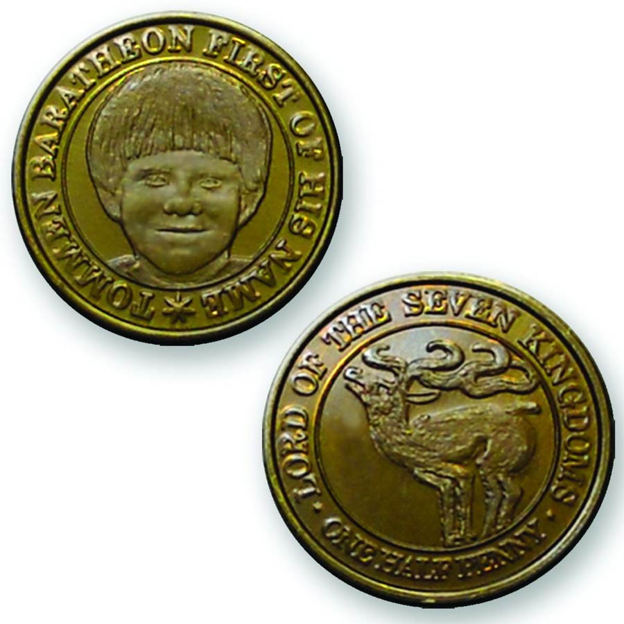 Game Of Thrones Gaming Coin Set - House Baratheon