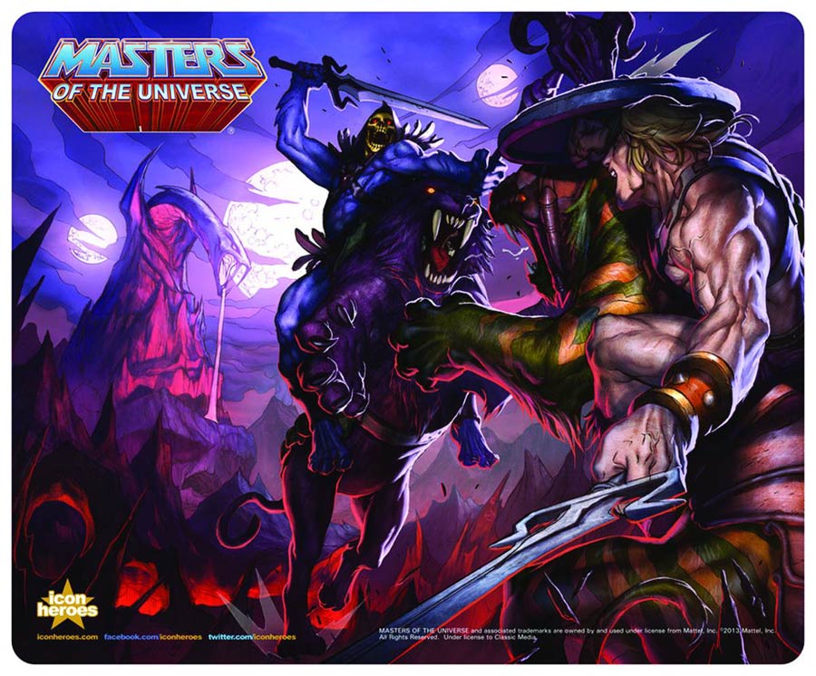 Masters Of The Universe Mouse Pad - Battle Of Snake Mountain