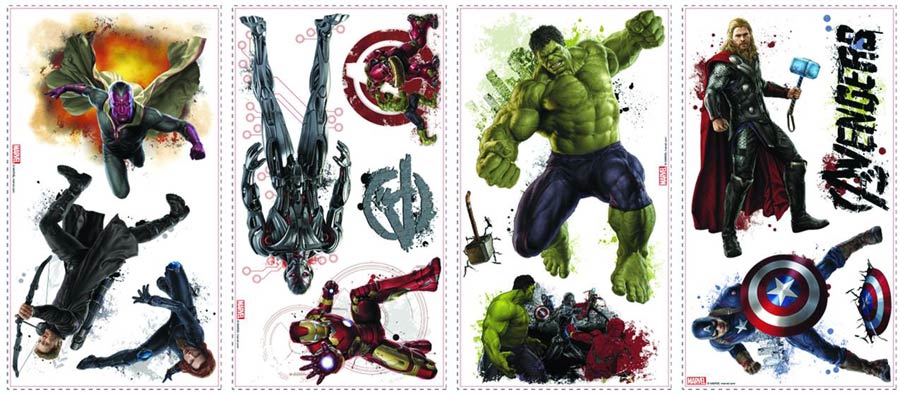 Avengers Age Of Ultron Peel & Stick Wall Decal