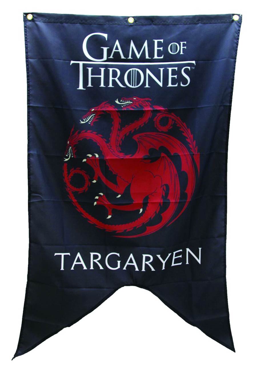 Game Of Thrones House Banner - Targaryen