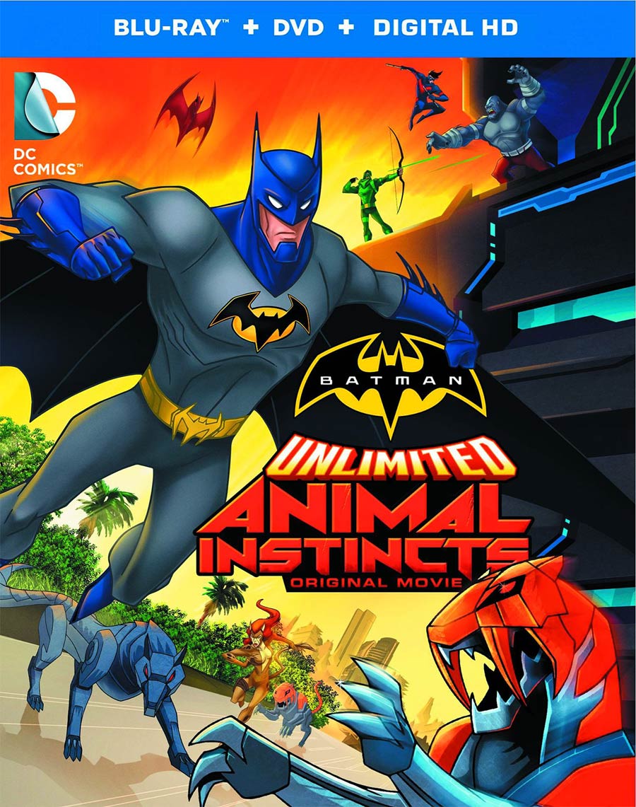 Batman Unlimited Animal Instincts Blu-ray DVD
