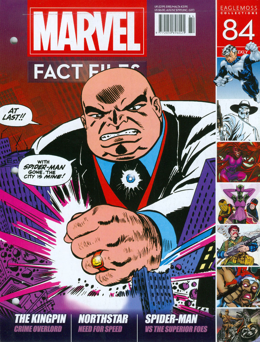 Marvel Fact Files #84 Kingpin