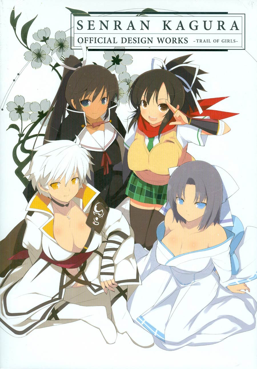 Senran Kagura Official Design Works Trail Of Girls SC