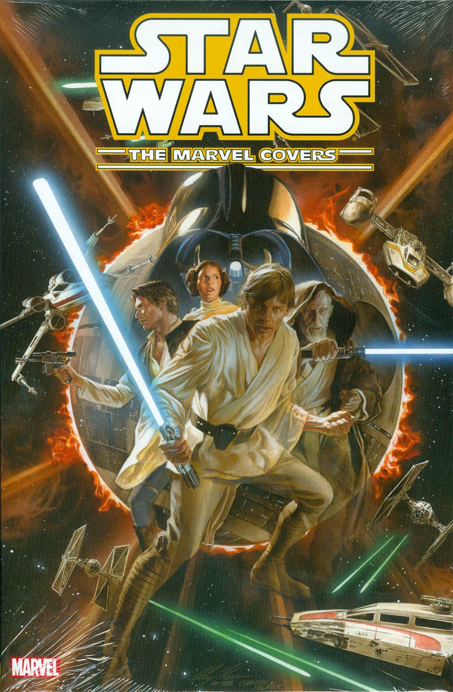 Star Wars Marvel Covers Vol 1 HC Book Market Alex Ross Cover
