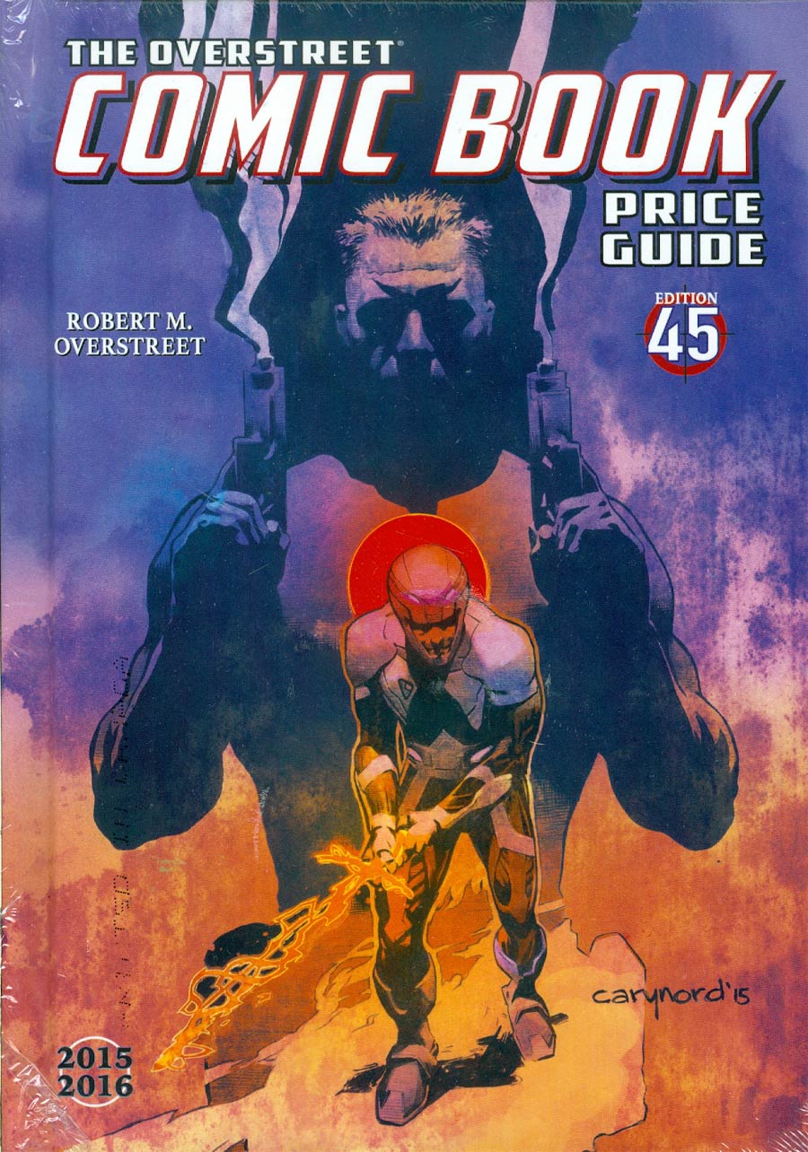 Overstreet Comic Book Price Guide Vol 45 HC Bloodshot X-O Manowar Cover