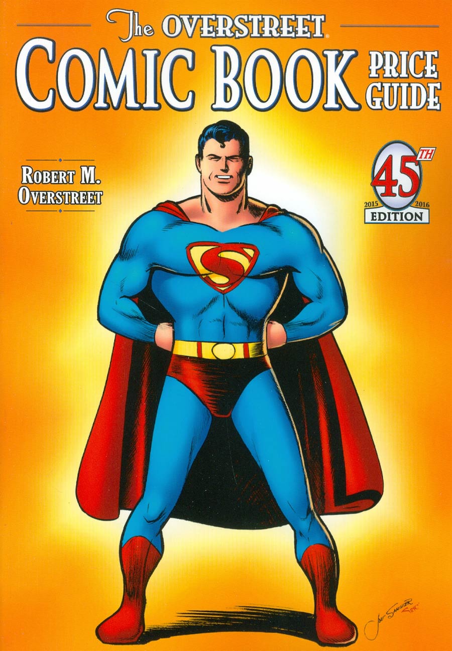 Overstreet Comic Book Price Guide Vol 45 SC Joe Shuster Superman Cover