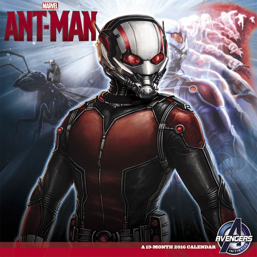 Ant-Man 2016 12x12-inch Wall Calendar