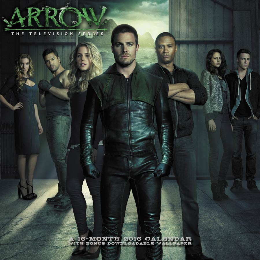 Arrow 2016 12x12-inch Wall Calendar