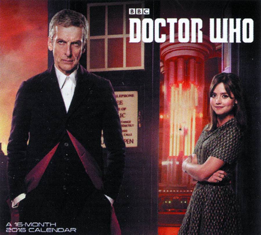 Doctor Who 2016 7x6.5-inch Mini Wall Calendar