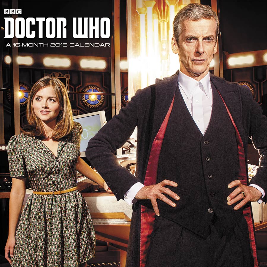 Doctor Who 2016 12x12-inch Wall Calendar