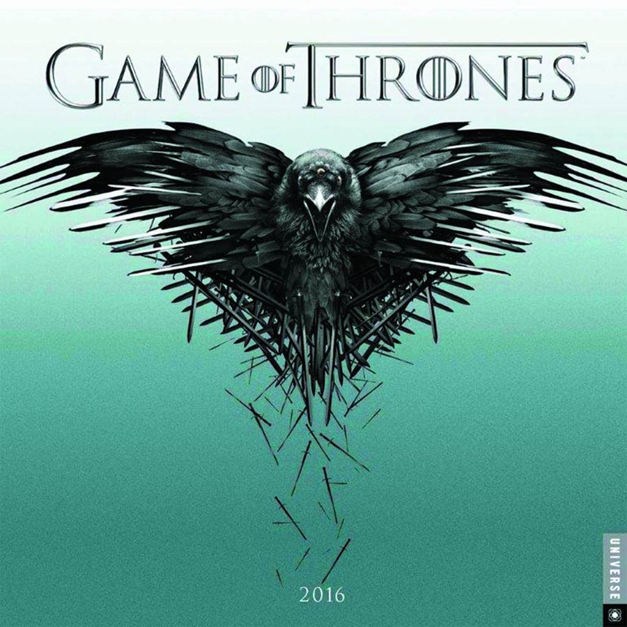 Game Of Thrones 2016 12x12-inch Wall Calendar
