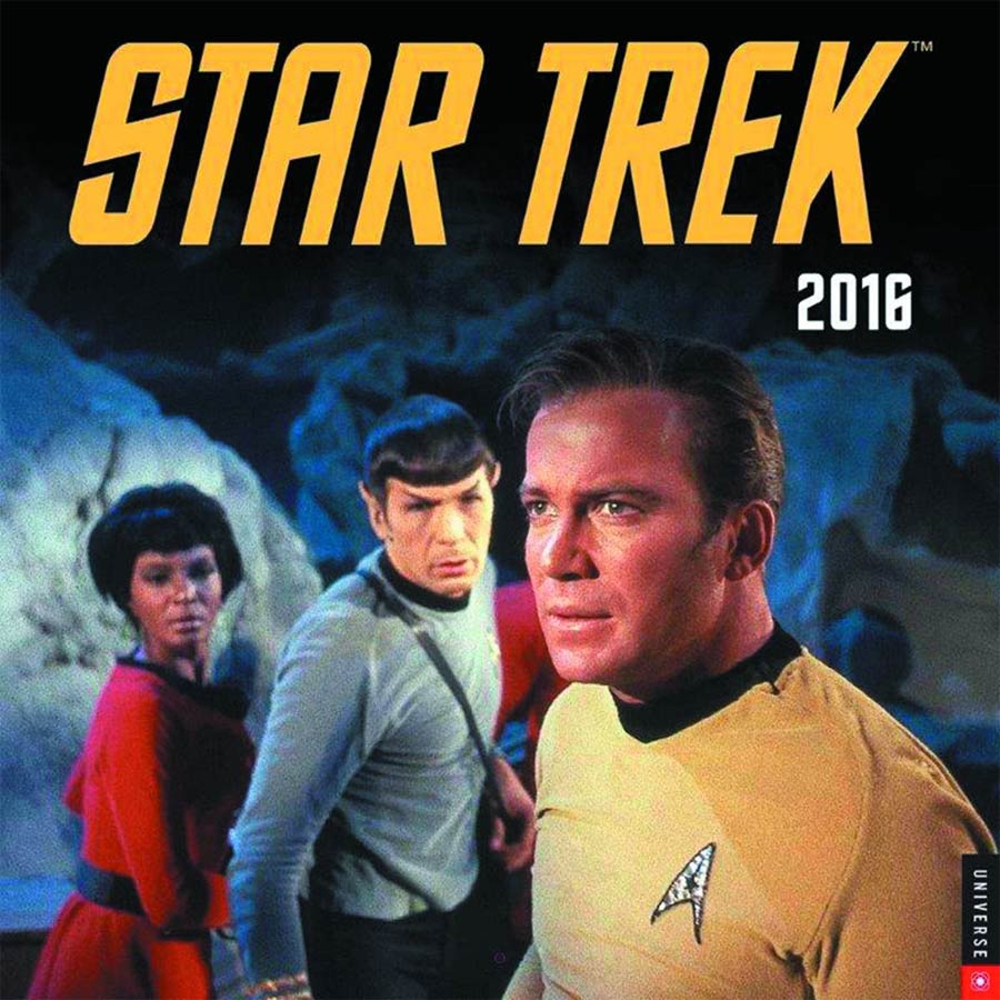 Star Trek The Original Series 2016 12x12-inch Wall Calendar