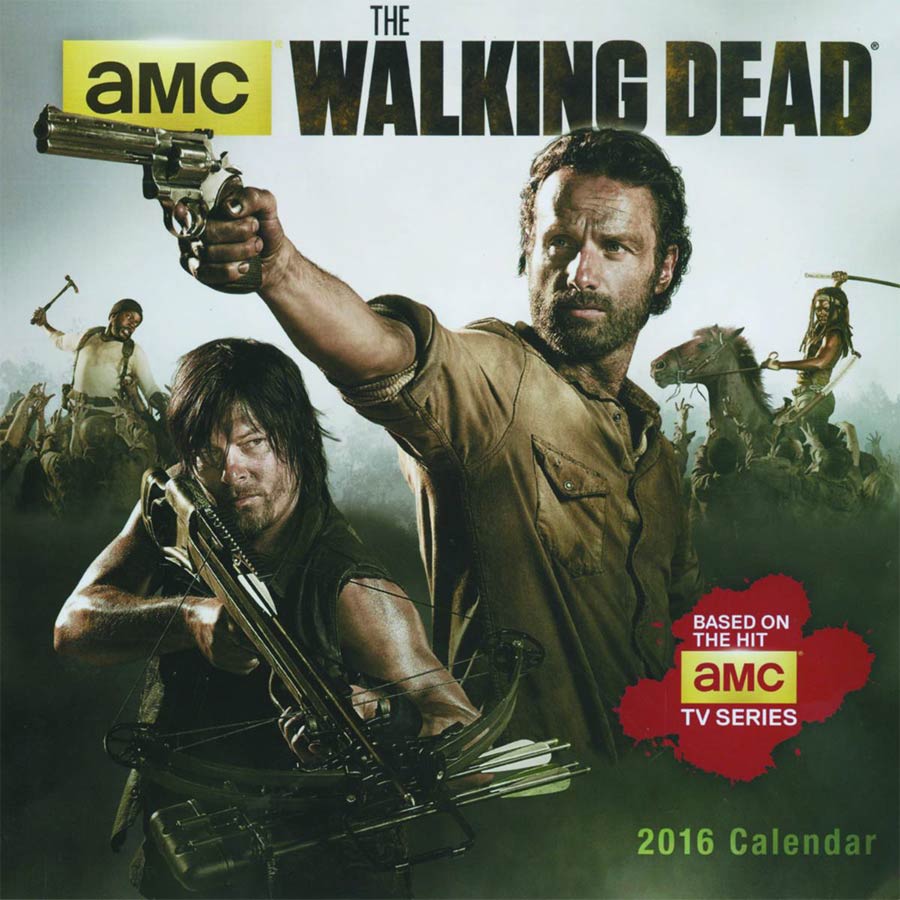 Walking Dead TV 2016 16-Month Mini Calendar