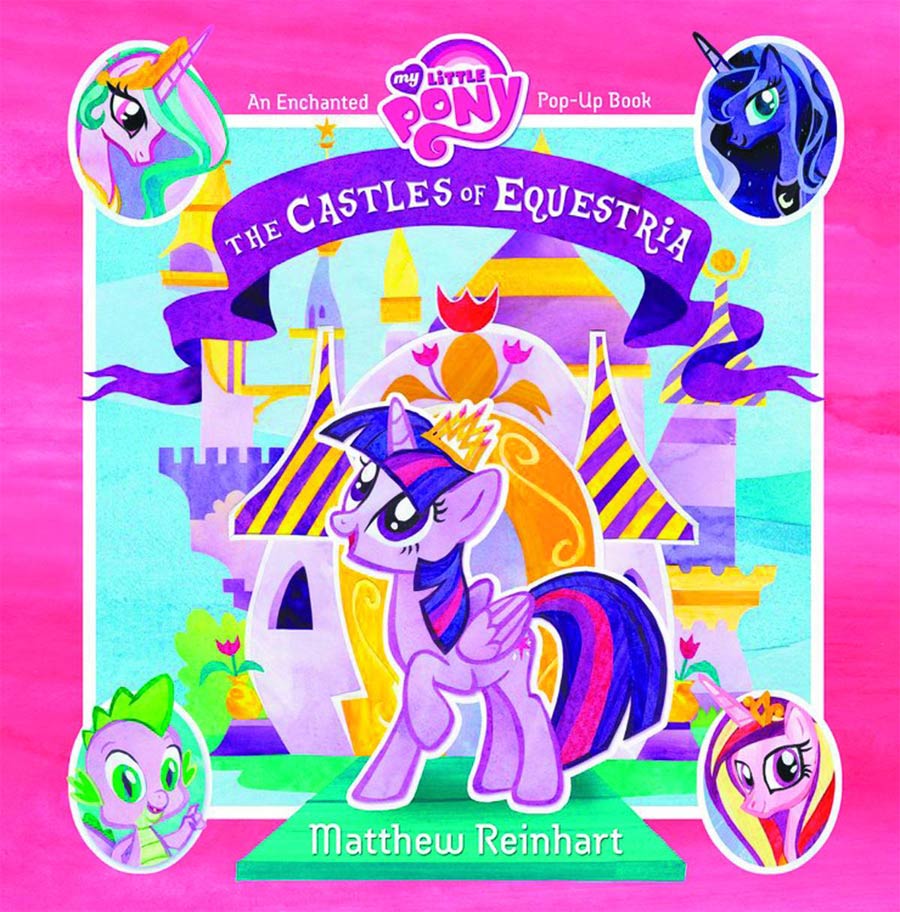 My Little Pony Castles Of Equestria Pop-Up Book HC