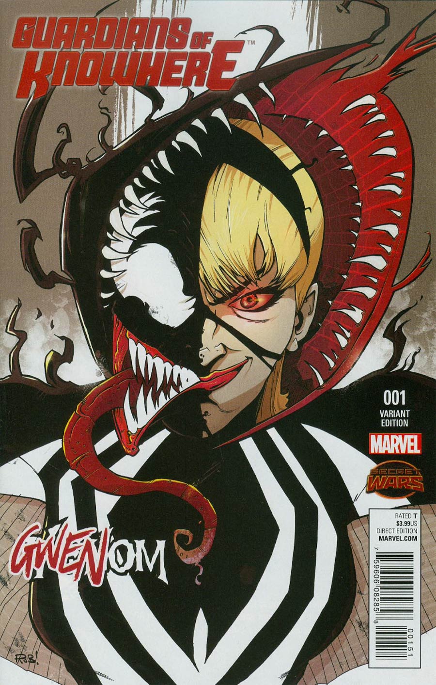 Guardians Of Knowhere #1 Cover D Variant Rob Guillory Gwenom Cover (Secret Wars Warzones Tie-In)